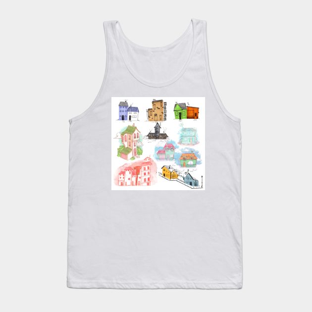 Sweet homes Tank Top by Emmademoizelllle